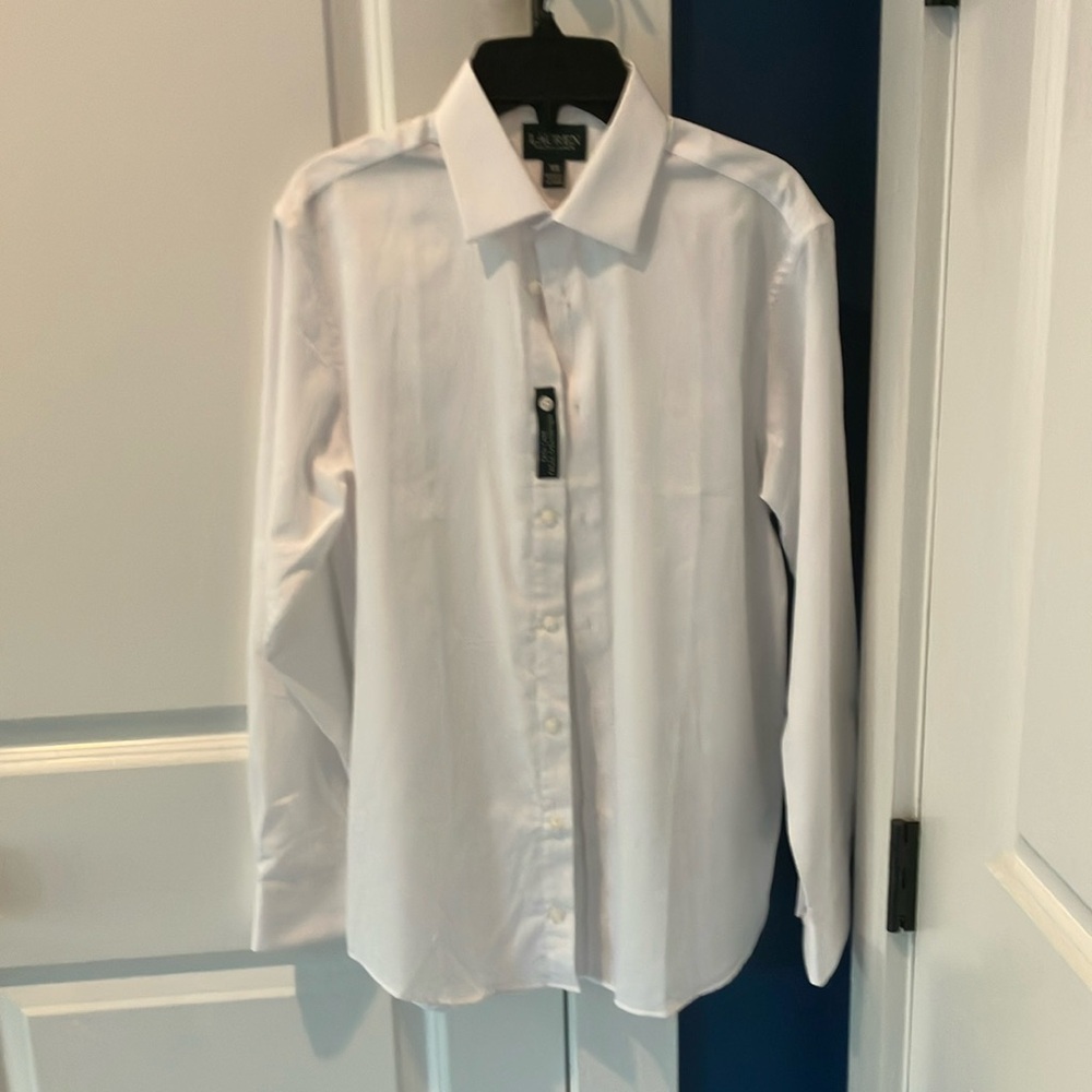NEW! RALPH LAUREN Boys Button Down Shirt Size 18